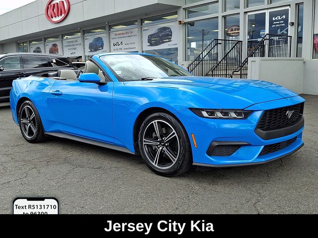 Grabber Blue Metallic 2024 Ford Mustang Convertible Rear-Wheel Drive Automatic