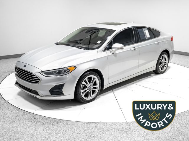 Ingot Silver 2019 Ford Fusion Sedan Front-Wheel Drive 6-Speed Automatic