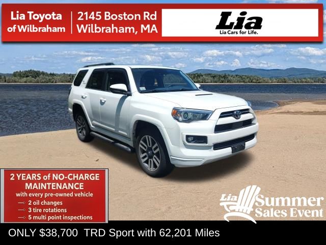 White 2022 Toyota 4Runner SUV / Crossover Four-Wheel Drive 5-Speed Automatic