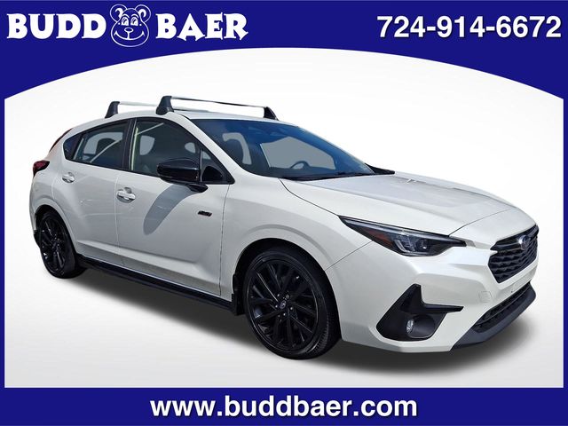 Crystal White Pearl 2024 Subaru Impreza Wagon All-Wheel Drive Continuously Variable Transmission
