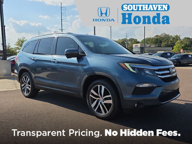 Blue 2017 Honda Pilot SUV / Crossover Front-Wheel Drive 9-Speed Automatic