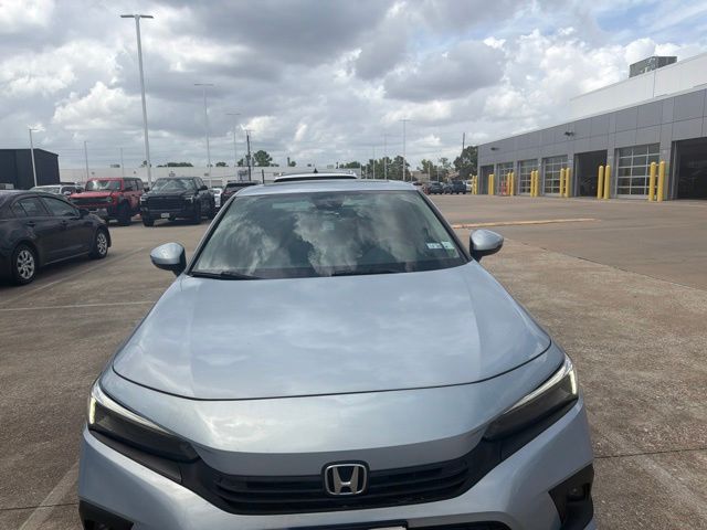2022 Honda Civic Touring Blue at Bayshore Chrysler Jeep Dodge Ram