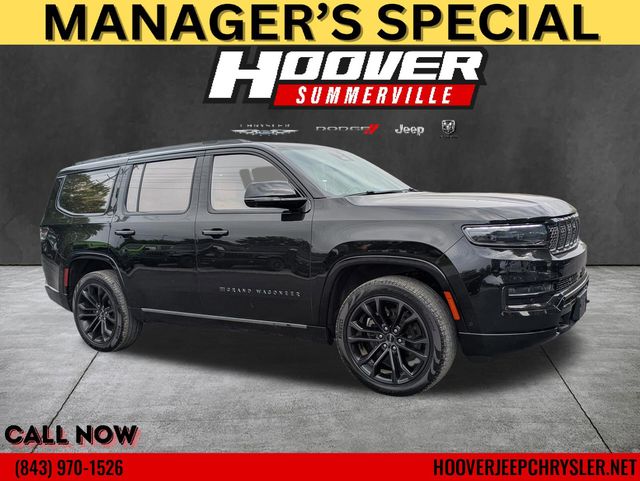 Diamond Black 2024 Jeep Grand Wagoneer SUV / Crossover Four-Wheel Drive 8-Speed Automatic