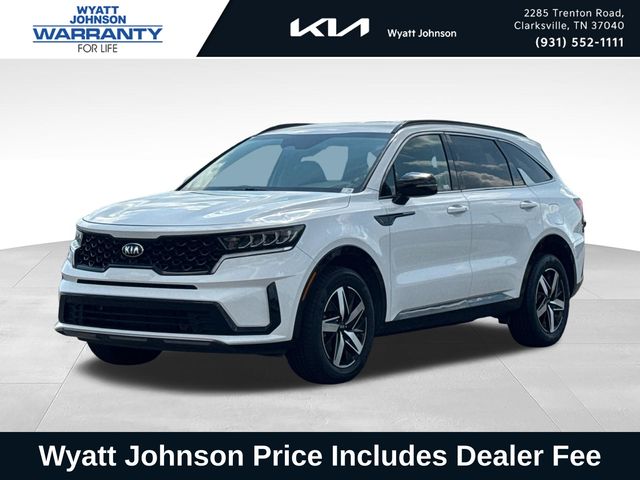 Glacial White Pearl 2021 Kia Sorento SUV / Crossover Front-Wheel Drive 8-Speed Automatic