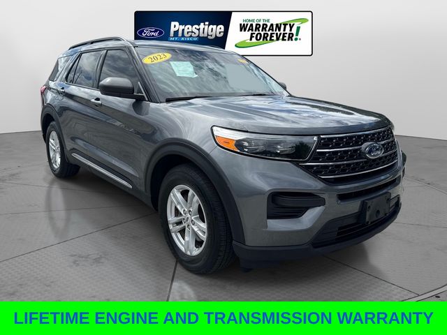 Gray Metallic 2023 Ford Explorer SUV / Crossover Rear-Wheel Drive Automatic