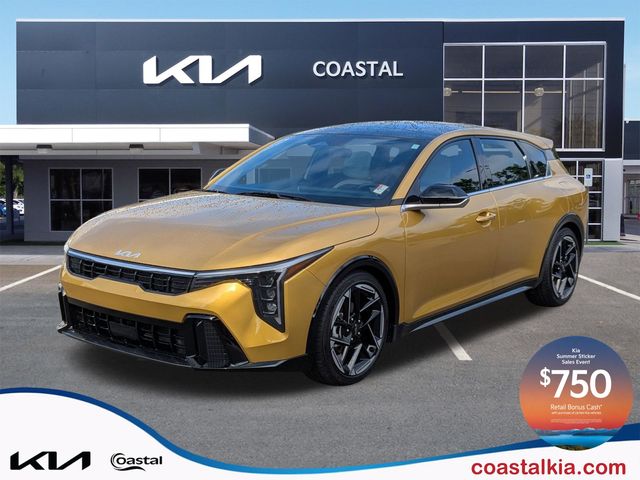 Yellow 2026 Kia K4 Hatchback Hatchback Front-Wheel Drive Continuously Variable Transmission