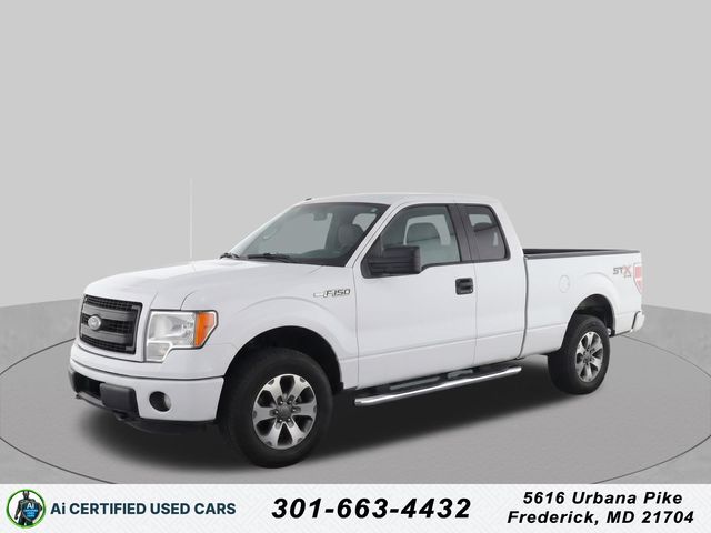 White Platinum Clearcoat Metallic 2013 Ford F-150 Pickup Truck Four-Wheel Drive 6-Speed Automatic