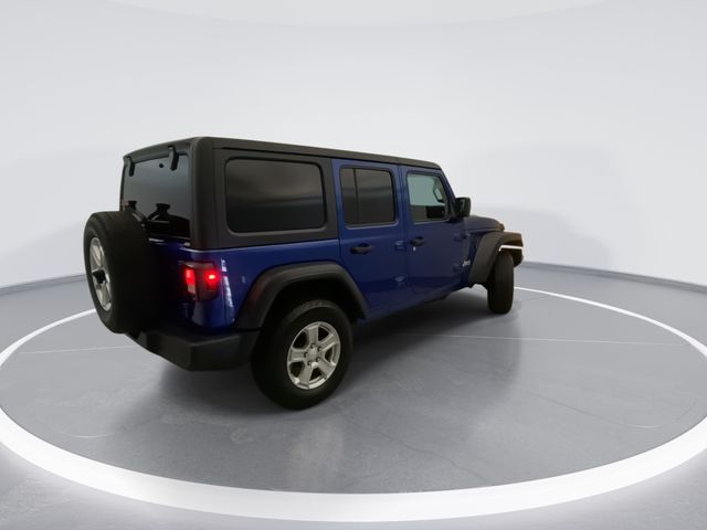 Used 2019 Blue Jeep Unlimited Sport S image 4