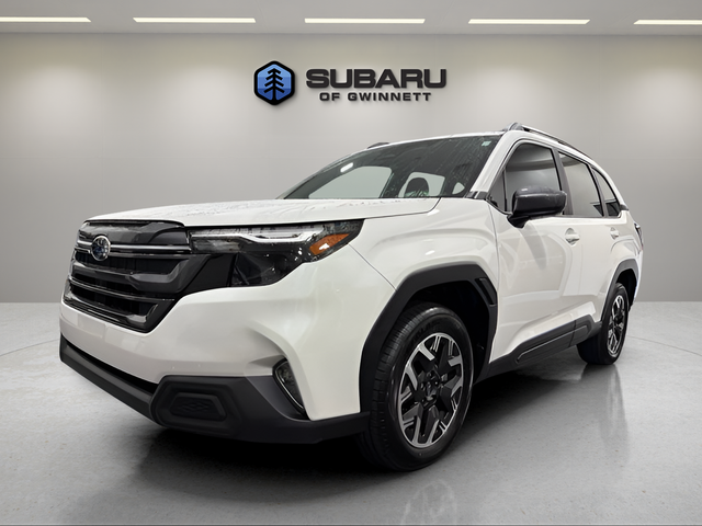 Crystal White Pearl 2026 Subaru Forester SUV / Crossover All-Wheel Drive Continuously Variable Transmission