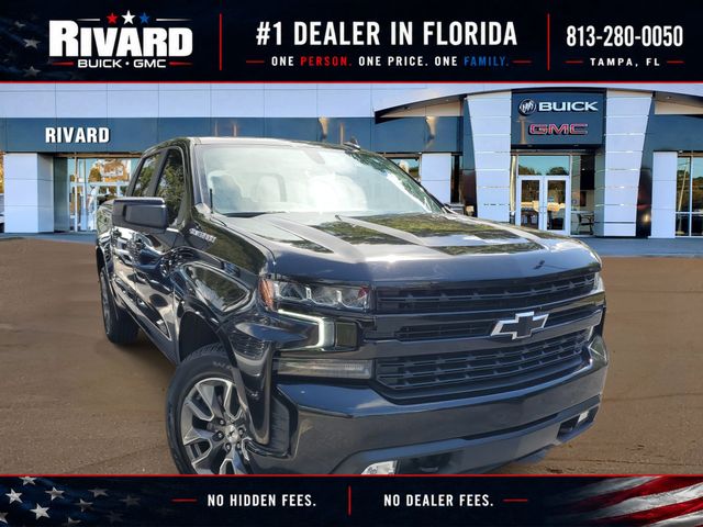 Black Metallic 2022 Chevrolet Silverado 1500 Pickup Truck 4X2 8-Speed Automatic