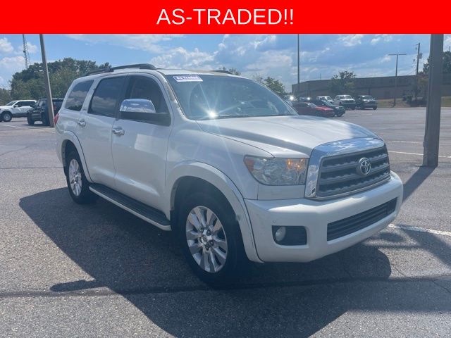 White (Blizzard Pearl) 2014 Toyota Sequoia SUV / Crossover 4X2 6-Speed Automatic