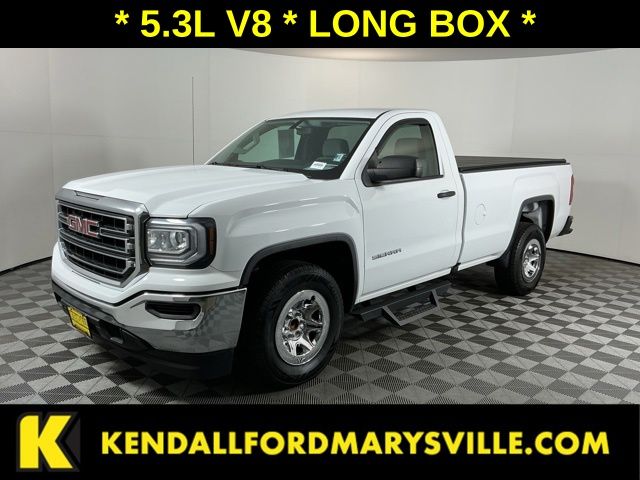 Summit White 2017 GMC Sierra 1500 Pickup Truck 4X2 6-Speed Automatic Overdrive