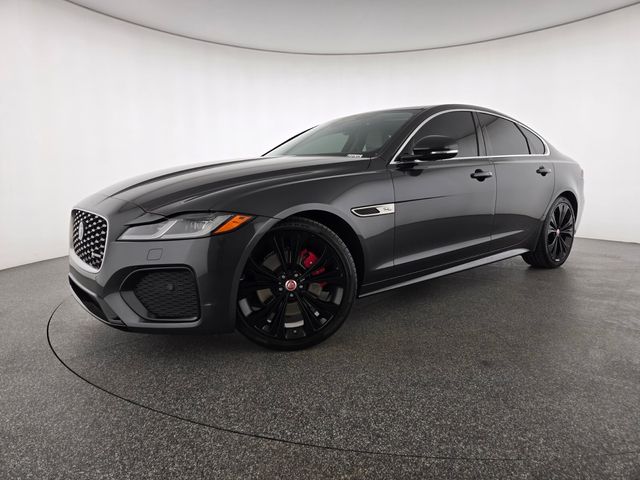 Carpathian Gray Premium Metallic 2022 Jaguar XF P300 R-Dynamic SE AWD Sedan All-Wheel Drive 8-Speed Automatic