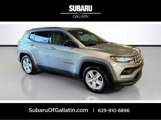Billet Silver Metallic Clearcoat 2022 Jeep Compass SUV / Crossover Front-Wheel Drive 6-Speed Automatic