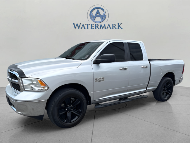 Bright Silver Clearcoat Metallic 2016 RAM 1500 SLT Quad Cab 4WD Pickup Truck Four-Wheel Drive 8-Speed Automatic