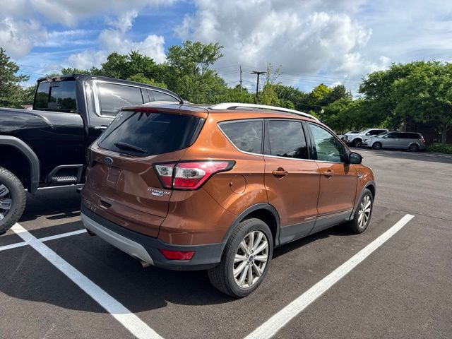 Used 2017 Red Ford Titanium image 2