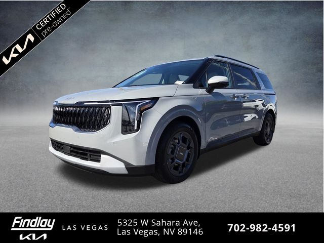 Ceramic White 2026 Kia Carnival Hybrid Minivan Front-Wheel Drive 6-Speed Automatic
