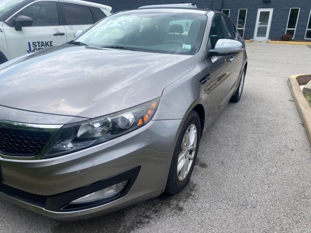 Titanium Silver 2013 Kia Optima LX Sedan Front-Wheel Drive 6-Speed Automatic