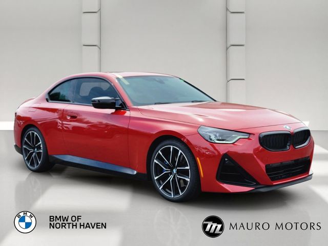 Melbourne Red Metallic 2022 BMW 2 Series M240i xDrive Coupe AWD Coupe All-Wheel Drive 8-Speed Automatic