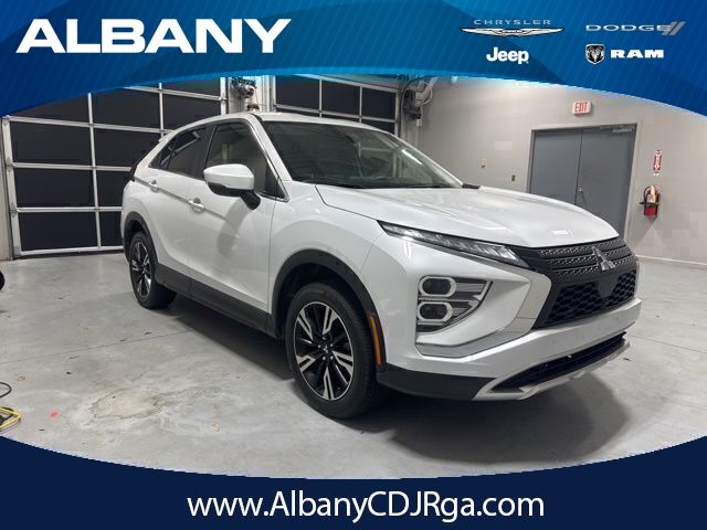 Diamond White 2024 Mitsubishi Eclipse Cross SEL S-AWC SUV / Crossover All-Wheel Drive Continuously Variable Transmission