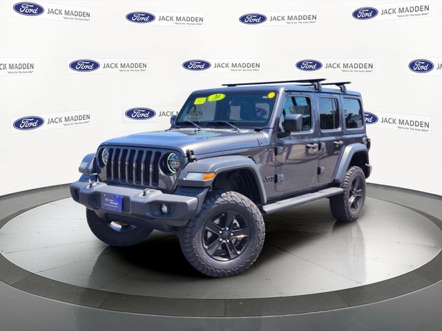 Gray (Granite Crystal Metallic Clearcoat) 2020 Jeep Wrangler SUV / Crossover  6-Speed Manual