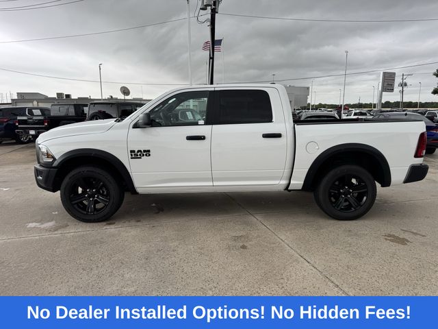 2024 Ram 1500 Classic Warlock White at Wharton Chevrolet GMC