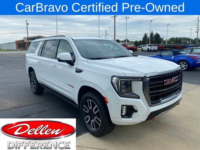 Summit White 2021 GMC Yukon XL SUV / Crossover Four-Wheel Drive