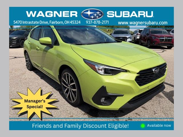 Citron Yellow Pearl 2026 Subaru Impreza Wagon All-Wheel Drive Continuously Variable Transmission
