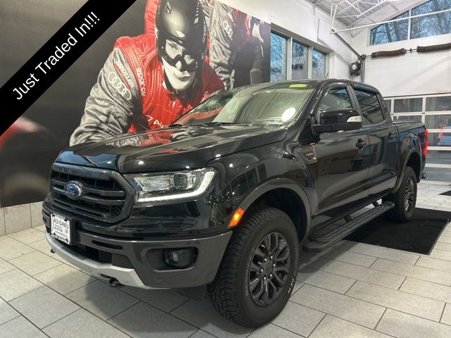 Shadow Black 2019 Ford Ranger Lariat SuperCrew 4WD Pickup Truck Four-Wheel Drive Automatic