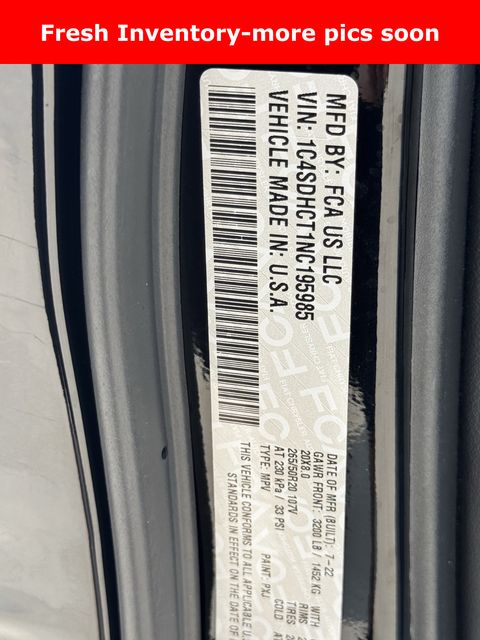 2022 Dodge Durango R/T Plus Black at DeMontrond Auto Country