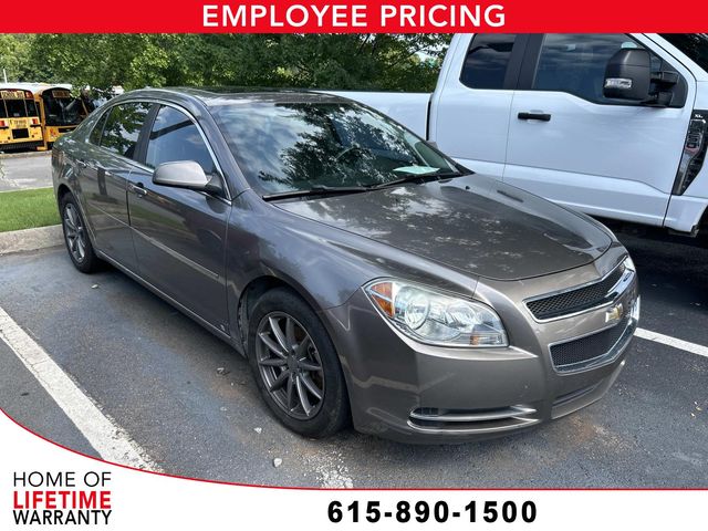 Gray (Mocha Steel Metallic) 2010 Chevrolet Malibu Sedan Front-Wheel Drive 6-Speed Automatic Overdrive