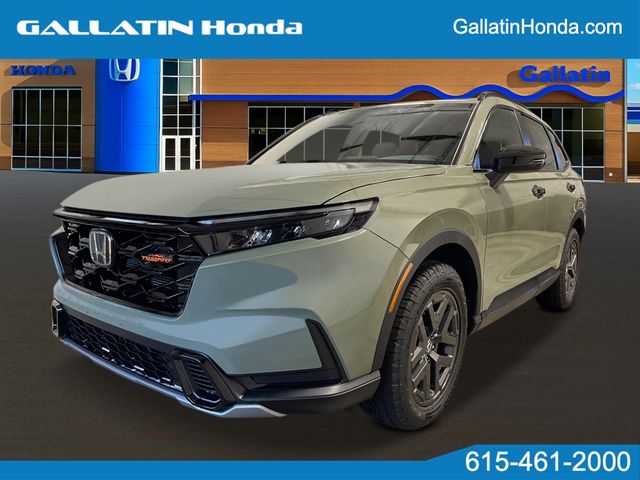 Ash Green Metallic 2026 Honda CR-V Hybrid SUV / Crossover All-Wheel Drive Continuously Variable Transmission