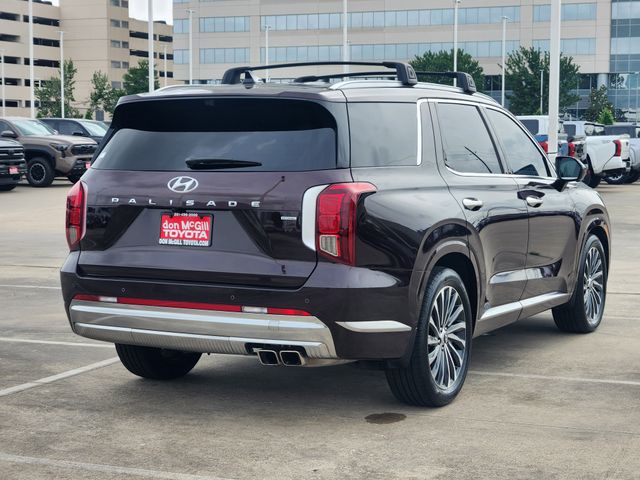 2023 Hyundai Palisade Calligraphy Red at Texan Dodge Chrysler Jeep Ram