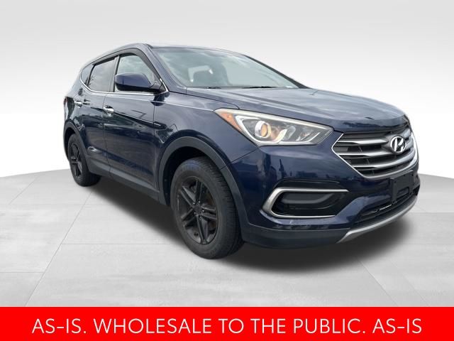 Blue 2017 Hyundai Santa Fe Sport 2.4L FWD SUV / Crossover Front-Wheel Drive 6-Speed Automatic