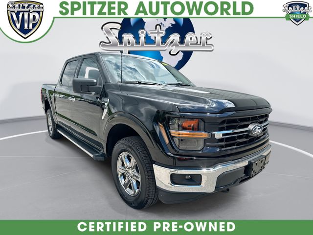 Agate Black Metallic 2025 Ford F-150 Pickup Truck Four-Wheel Drive Automatic