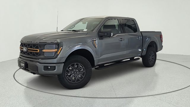 Gray Metallic 2024 Ford F-150 Pickup Truck Four-Wheel Drive Automatic