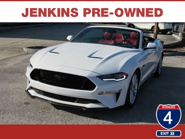 Oxford White 2019 Ford Mustang Convertible Rear-Wheel Drive Automatic