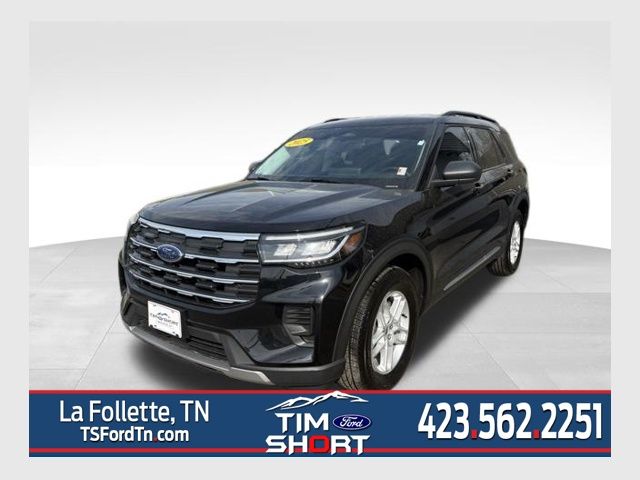 Black Metallic 2025 Ford Explorer Active AWD SUV / Crossover All-Wheel Drive Automatic