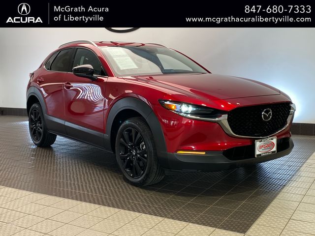 Soul Red Crystal Metallic 2023 Mazda CX-30 2.5 S Turbo Premium AWD SUV / Crossover All-Wheel Drive 6-Speed Automatic