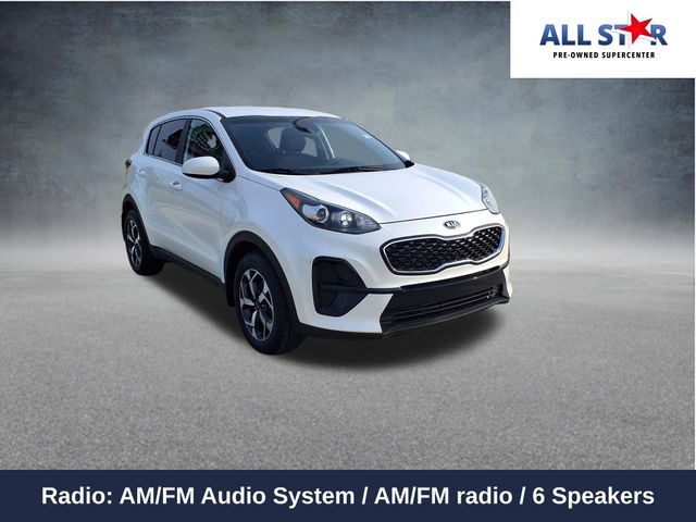 Snow White Pearl 2021 Kia Sportage LX FWD SUV / Crossover Front-Wheel Drive 6-Speed Automatic Overdrive