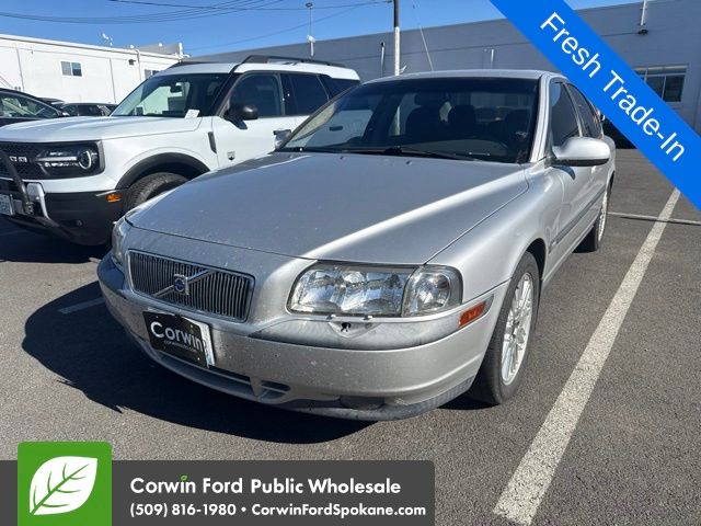 Silver Metallic 2000 Volvo S80 Sedan Front-Wheel Drive 4-Speed Automatic