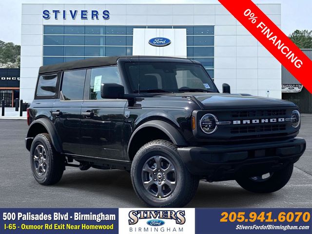 Shadow Black 2026 Ford Bronco SUV / Crossover Four-Wheel Drive Automatic