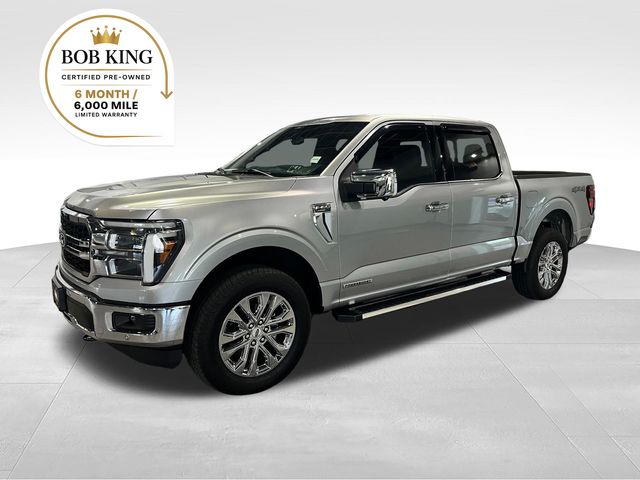 Silver Metallic 2025 Ford F-150 Pickup Truck Four-Wheel Drive Automatic