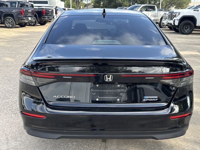 2024 Honda Accord Hybrid Sport Black at Classic Chevrolet Galveston
