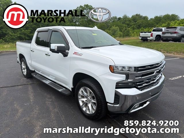 Summit White 2020 Chevrolet Silverado 1500 Pickup Truck Four-Wheel Drive Automatic