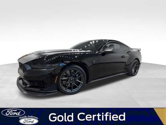 Shadow Black 2024 Ford Mustang Coupe Rear-Wheel Drive Automatic