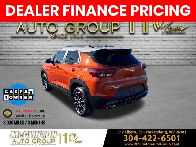 2022 Vivid Orange Metallic Chevrolet TrailBlazer ACTIV AWD SUV
