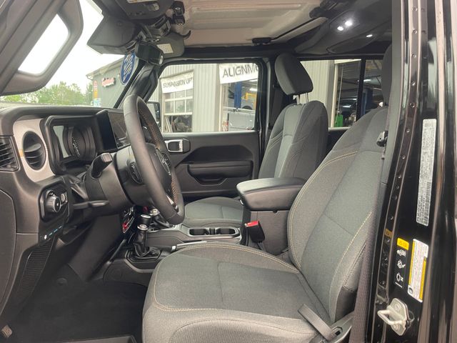 2024 Jeep Wrangler Willys 4xe - Black Clearcoat exterior view 9