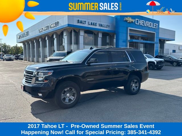 Black 2017 Chevrolet Tahoe SUV / Crossover Four-Wheel Drive 6-Speed Automatic Overdrive