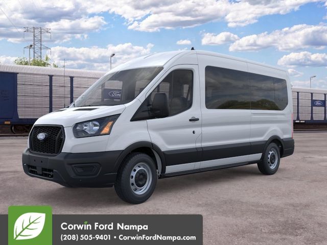 Oxford White 2026 Ford Transit Passenger Van Rear-Wheel Drive